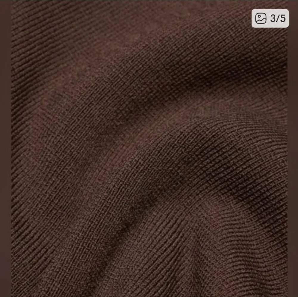Aritzia Babaton Sculpt Knit Level Turtleneck in Rich Mocha Brown - Size XXS - Picture 5 of 5